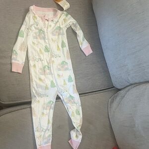 The Beaufort Bonnet Company Pastel Print Footie